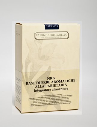 NR. 05 BASE DI ERBE AROMATICHE ALLA PARIETARIA